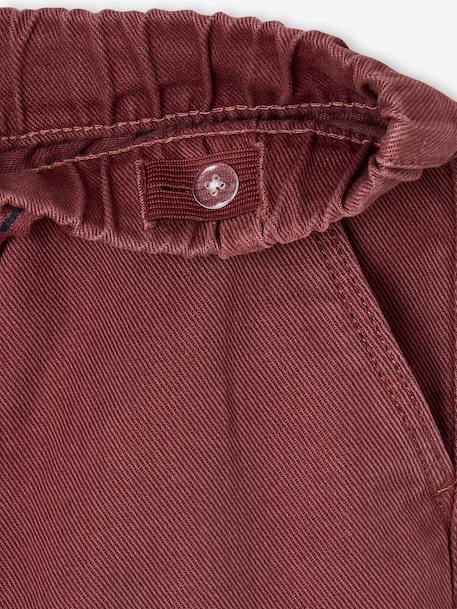 Eenvoudig aan te trekken jongensbroek met rechte pasvorm beige+middenblauw+nachtblauw+saliegroen+terracotta - vertbaudet enfant 