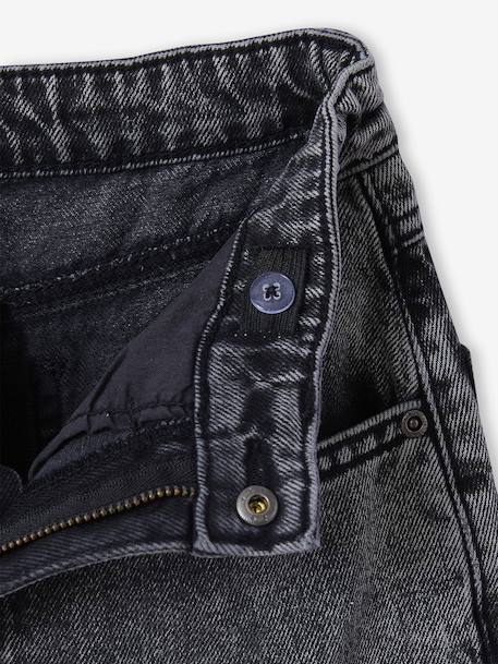 Losse jongensjeans JONEN denimgrijs+double stone+ongewassen denim - vertbaudet enfant 