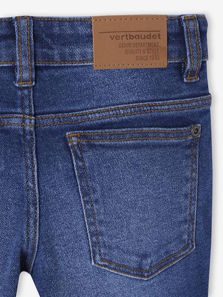 Skinny jeans met verstelbare taille voor jongens double stone+stone - vertbaudet enfant 