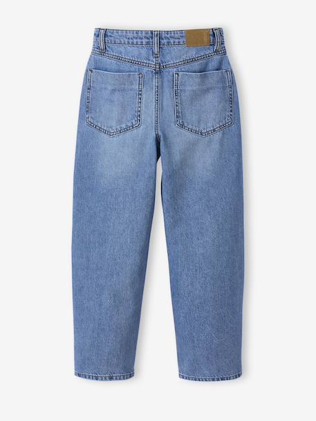 Losse jongensjeans JONEN denimgrijs+double stone+ongewassen denim - vertbaudet enfant 