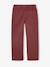 Eenvoudig aan te trekken jongensbroek met rechte pasvorm beige+middenblauw+nachtblauw+saliegroen+terracotta - vertbaudet enfant 