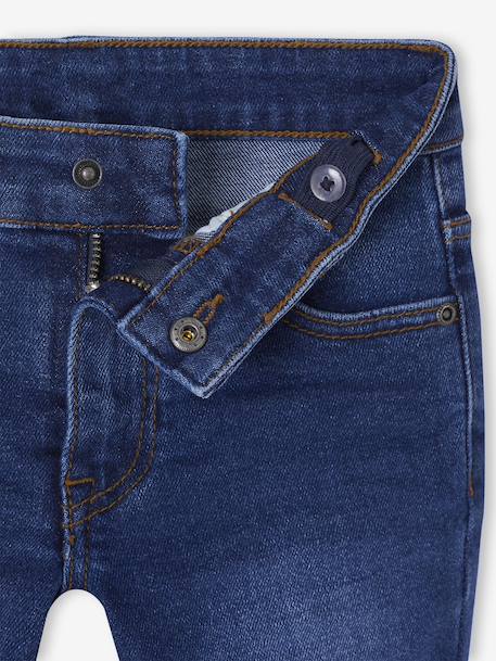 Skinny jeans met verstelbare taille voor jongens double stone+stone - vertbaudet enfant 