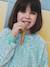 Sweater met pailletten voor meisjes turquoiseblauw+zachtpaars - vertbaudet enfant 