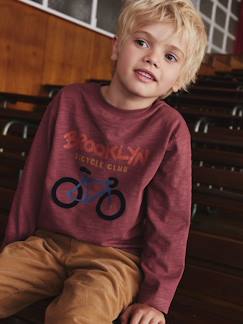 -T-shirt met lange mouwen met print voor jongens