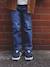 Rechte jeans voor jongens MorphologiK 'waterless' met heupomtrek Medium RUW DENIM+STONE - vertbaudet enfant 