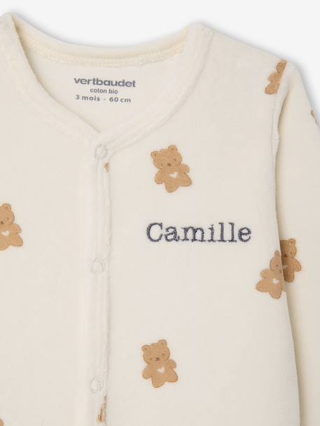 6-delig babypakje met kraamkoffer ecru - vertbaudet enfant 
