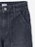 Wijde jeans met timmermanszakken voor meisjes JONEN denimgrijs+donkerblauw+middenblauw - vertbaudet enfant 