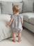 Blouse voor pasgeborene met bloemenprint ecru - vertbaudet enfant 