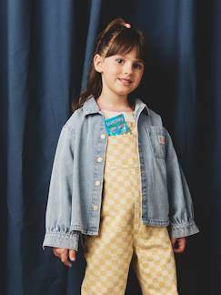 -Spijkerblouse voor meisjes met losse pasvorm