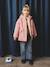 Parka met capuchon 3 in 1 meisjes parka + gewatteerde jas marineblauw+rozenhout - vertbaudet enfant 