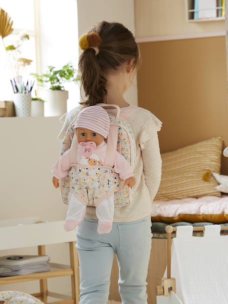 Rugzak met houder voor poppen CHERRY rood+wit - vertbaudet enfant 