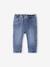 Babyset sweater met capuchon + jeans meerkleurig - vertbaudet enfant 