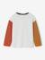 T-shirt met lange mouwen en colourblock voor jongens meerkleurig - vertbaudet enfant 