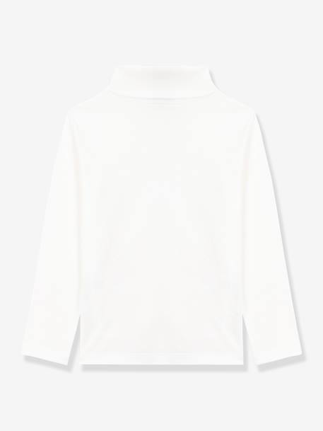 Onderpull voor kinderen van effen katoen PETIT BATEAU wit - vertbaudet enfant 