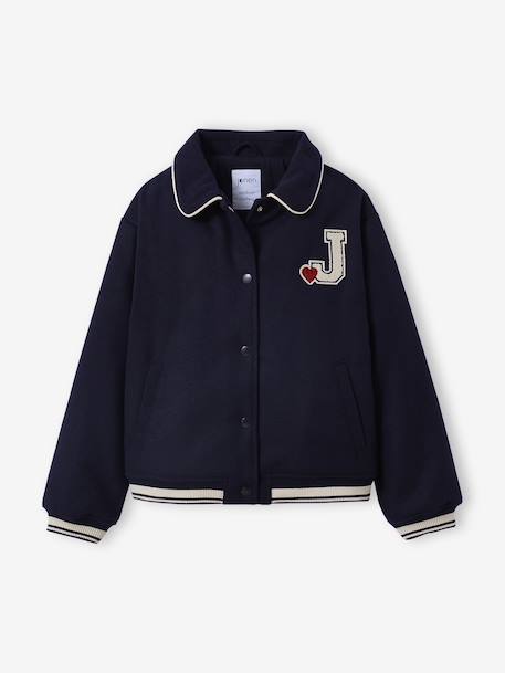 Teddyjas voor meisjes JONEN marineblauw - vertbaudet enfant 