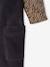 Meisjesset met t-shirt en salopet fluweel / velours antraciet - vertbaudet enfant 