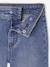 Onverwoestbare wijde jeans voor meisjes middenblauw - vertbaudet enfant 