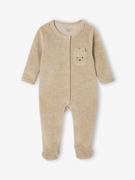 Gepersonaliseerde ENVIE DE FRAISE babypakje voor jongens en meisjes gemêleerd beige - vertbaudet enfant 