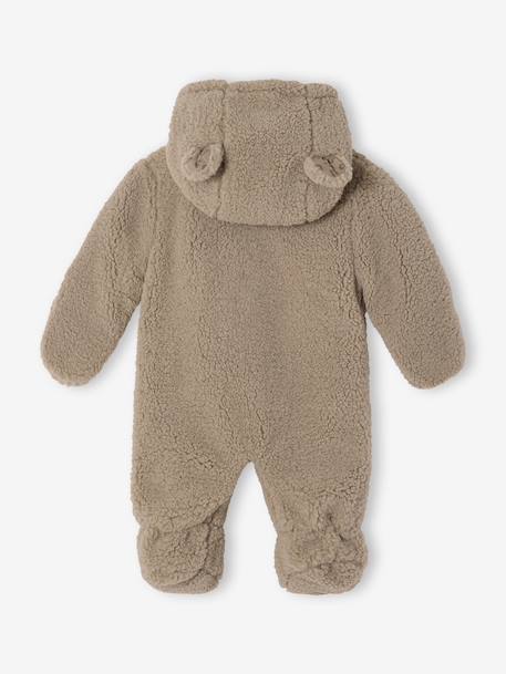Gemengde combipilote met luipaardvoering capsule familie ENVIE DE FRAISE taupe - vertbaudet enfant 