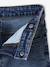 Slim fit jeans met destroyed effect JONEN stone+zwart denim - vertbaudet enfant 