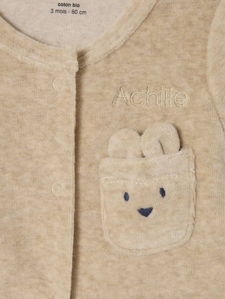 Gepersonaliseerde ENVIE DE FRAISE babypakje voor jongens en meisjes gemêleerd beige - vertbaudet enfant 
