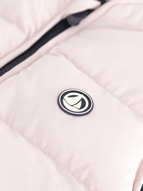 Donsjack voor kinderen, mouwloos, omkeerbaar, tweekleurig PETIT BATEAU rozen - vertbaudet enfant 