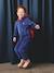 Combi pyjama superheld: cape + afneembaar masker koningsblauw - vertbaudet enfant 