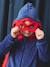 Combi pyjama superheld: cape + afneembaar masker koningsblauw - vertbaudet enfant 