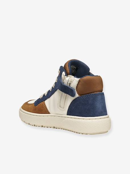 Halfhoge baskets J46LDC - J THELEVEN BOY GEOX bruin - vertbaudet enfant 