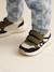 Sneakers met klittenband voor jongens marineblauw+veel blauw - vertbaudet enfant 