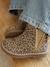 Elastische leren laarsjes voor meisjesbaby's beige, bedrukt+bordeauxrood+CAMEL+marineblauw+zwart - vertbaudet enfant 