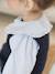 Gestreepte babyblouse in seersucker blauw, gestreept - vertbaudet enfant 