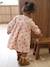 Jurk baby bedrukt met kleine hartjes roze (poederkleur) - vertbaudet enfant 