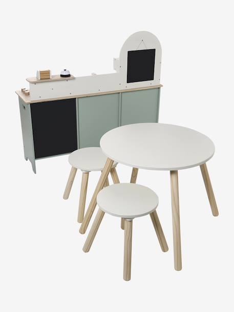 FSC® houten restaurant saliegroen - vertbaudet enfant 