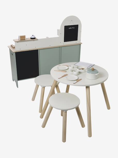FSC® houten restaurant saliegroen - vertbaudet enfant 