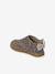 Klittenband baby slofjes van soepel leer beige, bedrukt+goud - vertbaudet enfant 