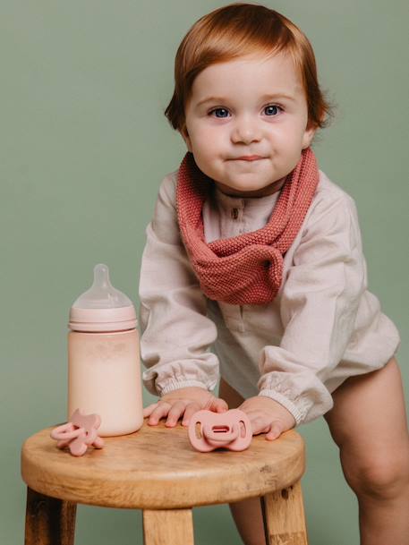 Fopspeen met symmetrische speen SX Pro Colour Essence SUAVINEX beige+groen+hemelsblauw+lichtroze - vertbaudet enfant 