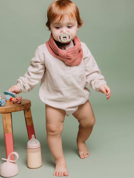 Fopspeen met symmetrische speen SX Pro Colour Essence SUAVINEX beige+groen+hemelsblauw+lichtroze - vertbaudet enfant 