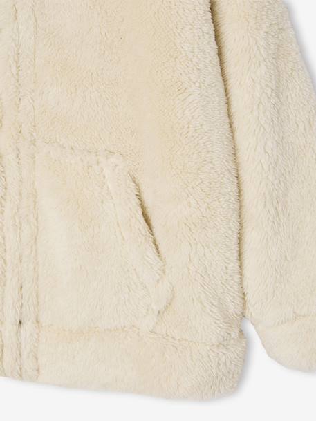 Cocooning vestje voor meisjes Nacht ecru - vertbaudet enfant 