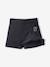 Geplooide skort voor meisjes JONEN antraciet+marineblauw - vertbaudet enfant 