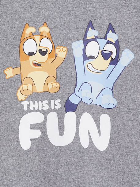 BLUEY® sweater voor jongens en meisjes gemêleerd grijs - vertbaudet enfant 