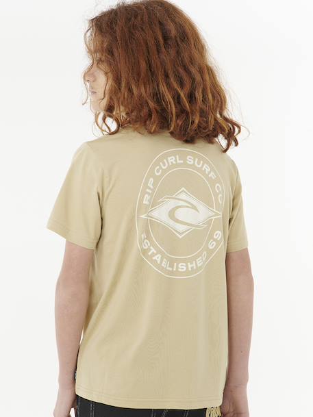 RIP CURL Stapler t-shirt met korte mouwen beige - vertbaudet enfant 