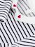 Baby pyjama in fluweel / velours met PETIT BATEAU print op de kraag marineblauw - vertbaudet enfant 