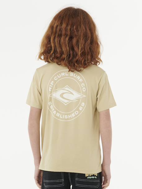 RIP CURL Stapler t-shirt met korte mouwen beige - vertbaudet enfant 