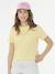 T-shirt Sunset Skies Crop RIP CURL voor meisjes geel+rozen - vertbaudet enfant 