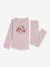 Kinderpyjama katoen rib 1x1 PETIT BATEAU rozen - vertbaudet enfant 