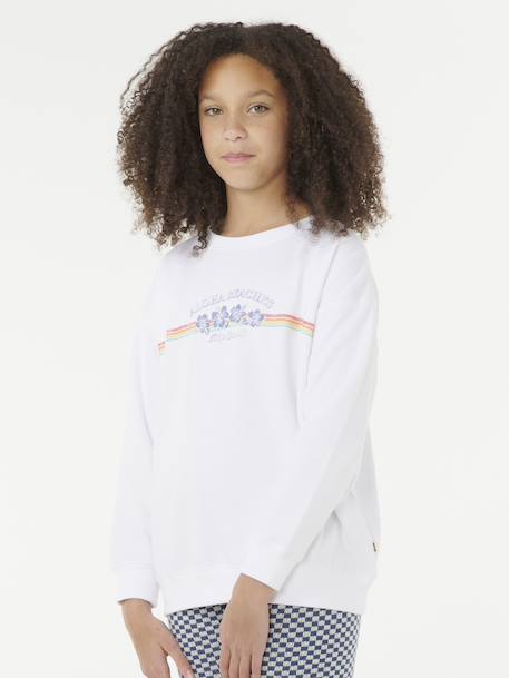 Sweater Keepsakes relaxed RIP CURL wit - vertbaudet enfant 