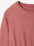 Set met jurk en gewatteerd vest voor meisjes antraciet+rozenhout - vertbaudet enfant 
