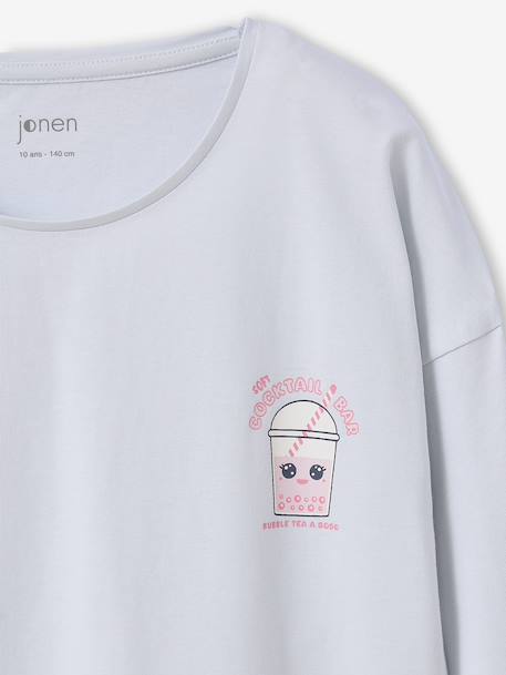 Set van 2 meisjespyjama's JONEN hemelsblauw - vertbaudet enfant 