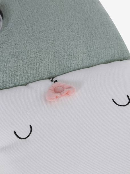Zacht speelkleed CROQUE LA VIE beige+ecru+meerkleurig+rood+sinaasappel+smaragdgroen - vertbaudet enfant 